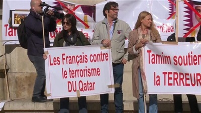 Des manifestants