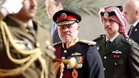 Le roi de Jordanie